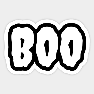 Boo Sticker